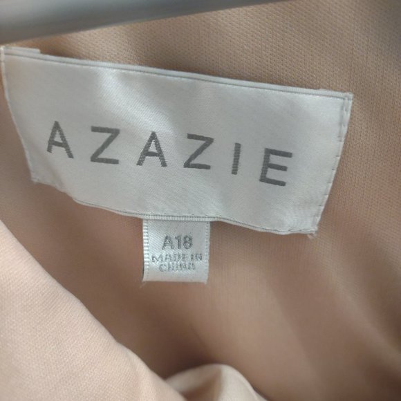 Ivory Azazie Ignacia Size A18 - Picture 3 of 4